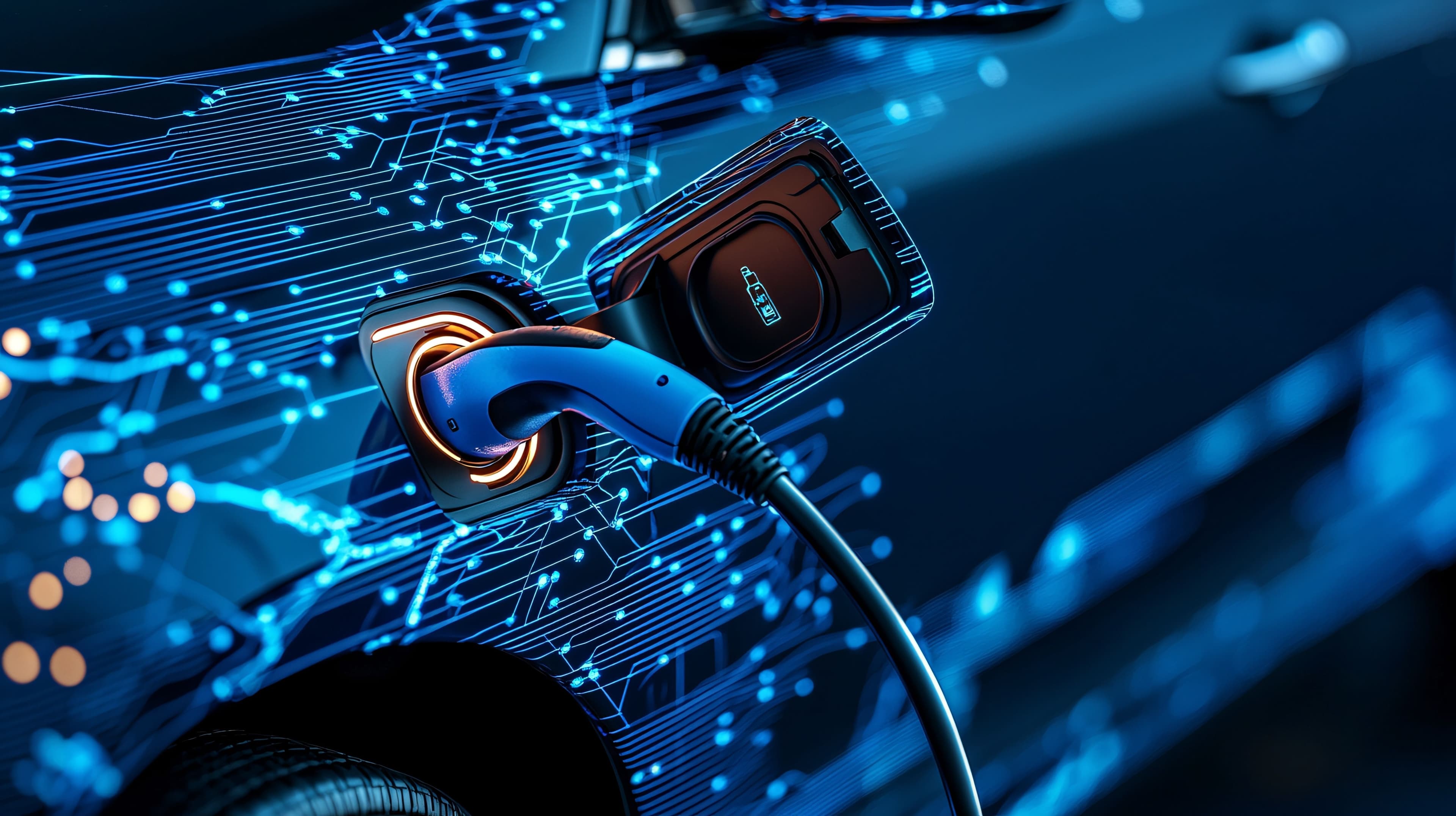 Elektroauto am Charger. Bild: Adobe Stock